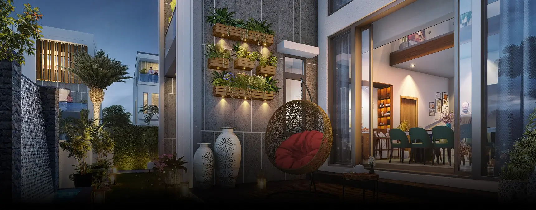 Modern Courtyard Living